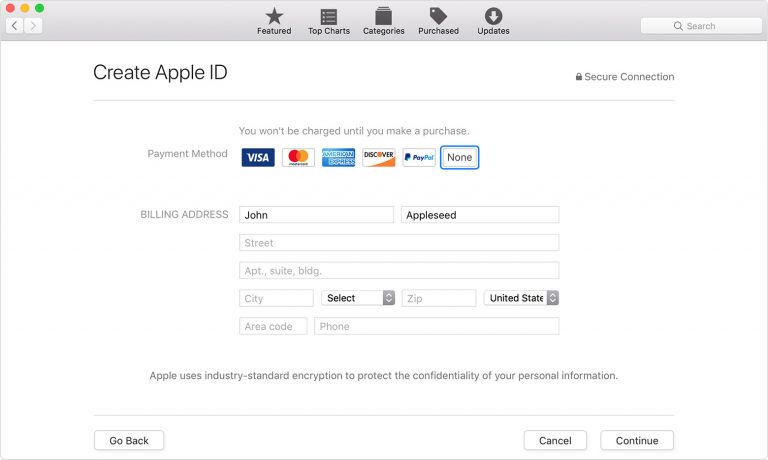 Apple id карта мир